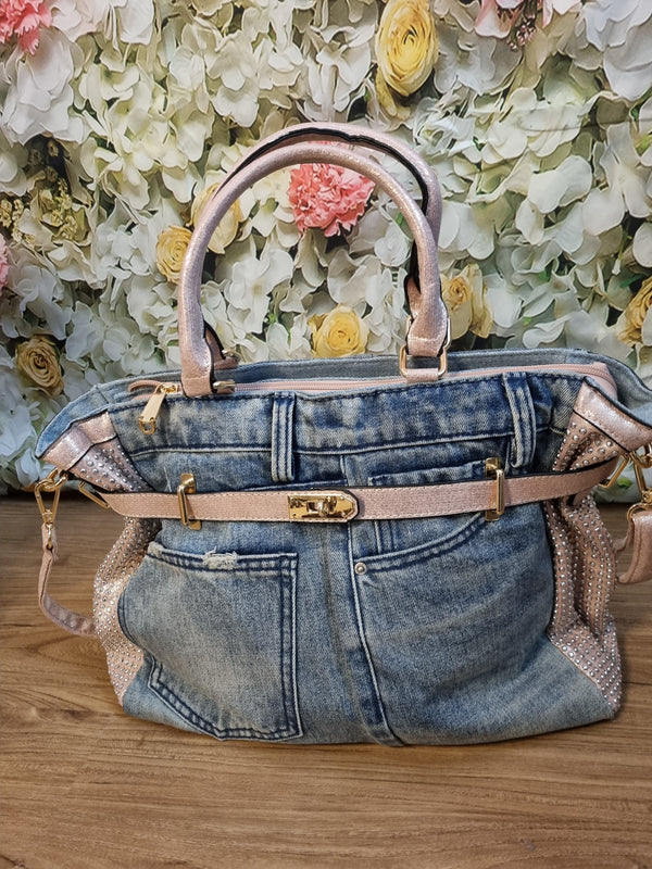 JEANS TASCHE Made in Italy aus dem Showroom