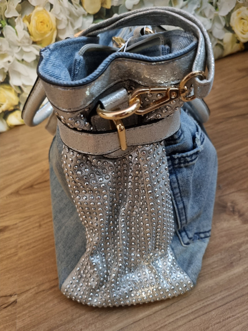 JEANS TASCHE Made in Italy aus dem Showroom