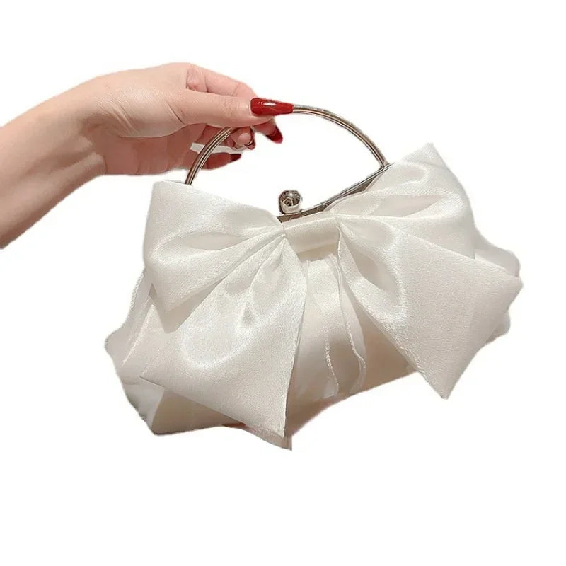 Edle Satin Handtasche für Hochzeit / Parys