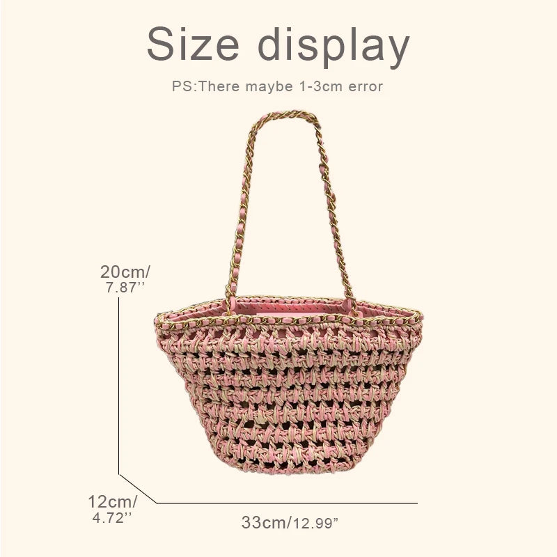 Luxury Strand Hand Tasche