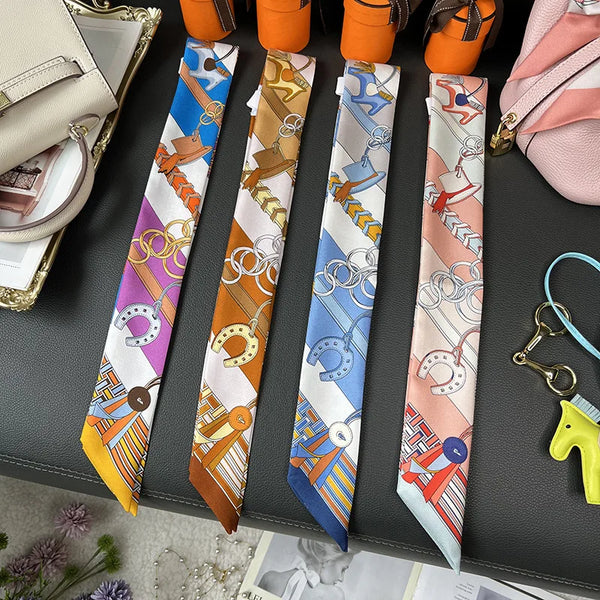 100 % Seide Taschen / Bandana Schal