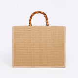 EXKLUSIV Vintage Bamboo Handtasche