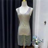 Mini Sexy Glitter Kleid